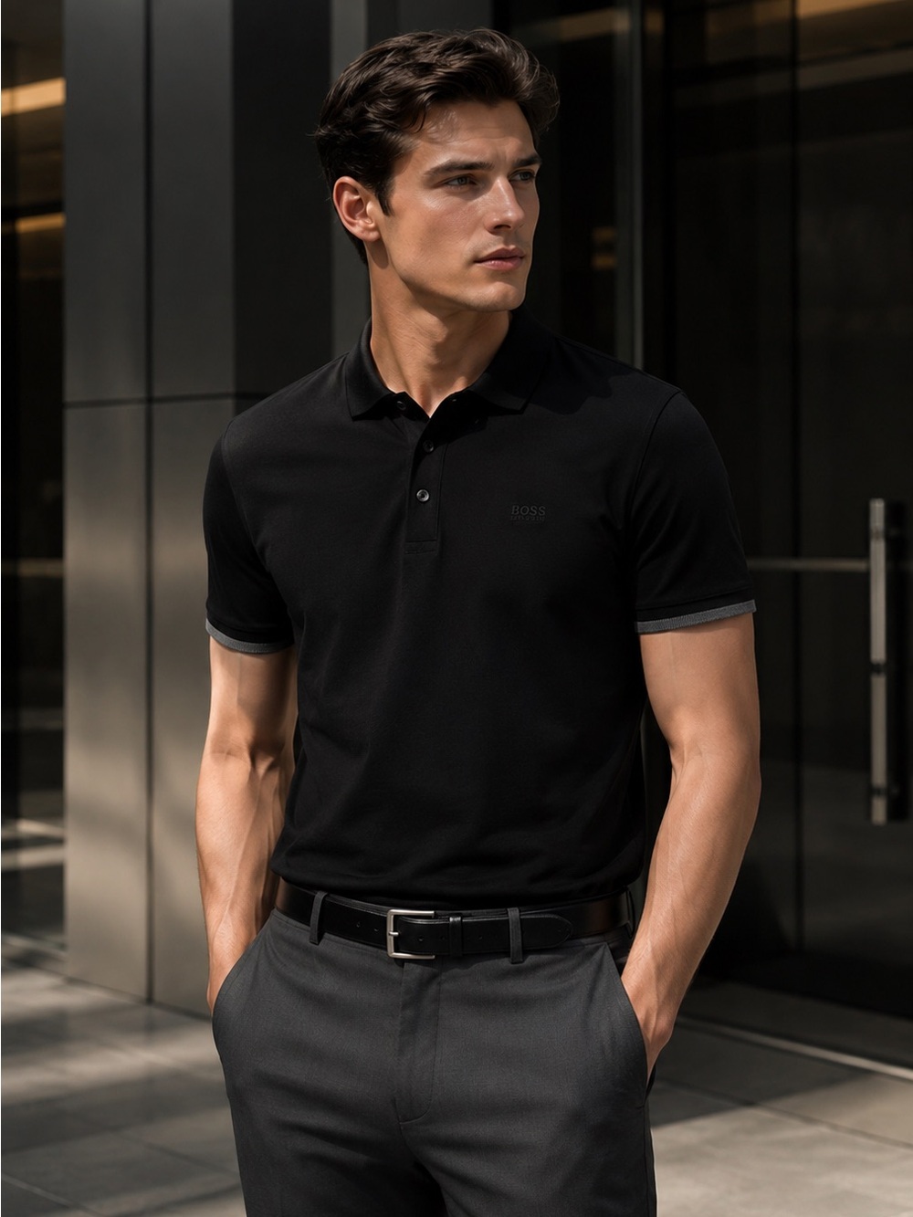 Hugo Boss PIMA-COTTON POLO SHIRT